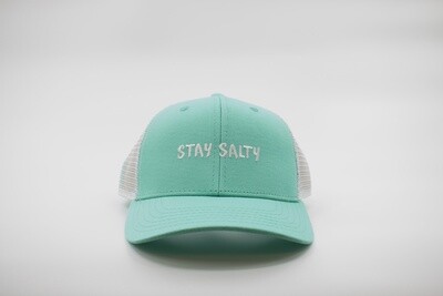 Stay Salty Hat, Color: Mint