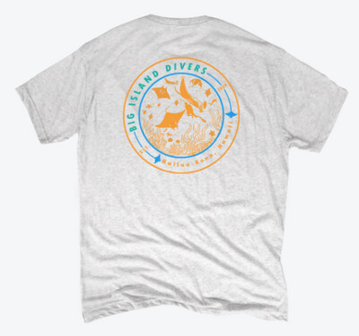 ECO CIRCLE T-SHIRT, Size: X-Small, Color: Heather White