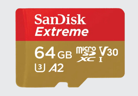 Extreme MicroSD 64GB