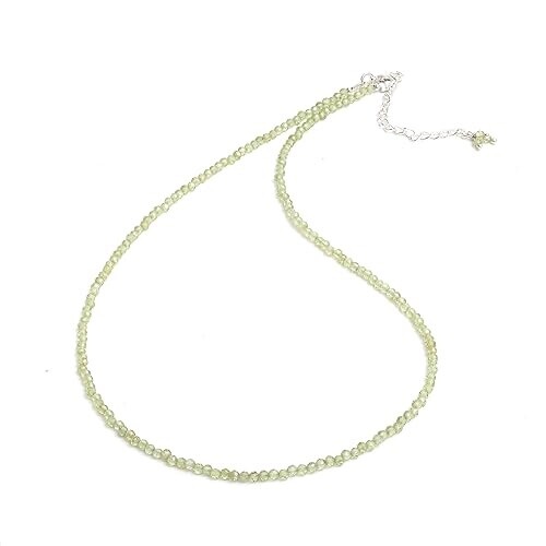 Peridot Necklace (Adjustable 16-18