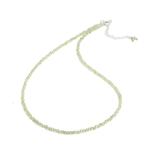 Peridot Necklace (Adjustable 16-18")