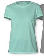 MALIBU (Short Sleeve), Color: Heather Mint, Size: X-Small