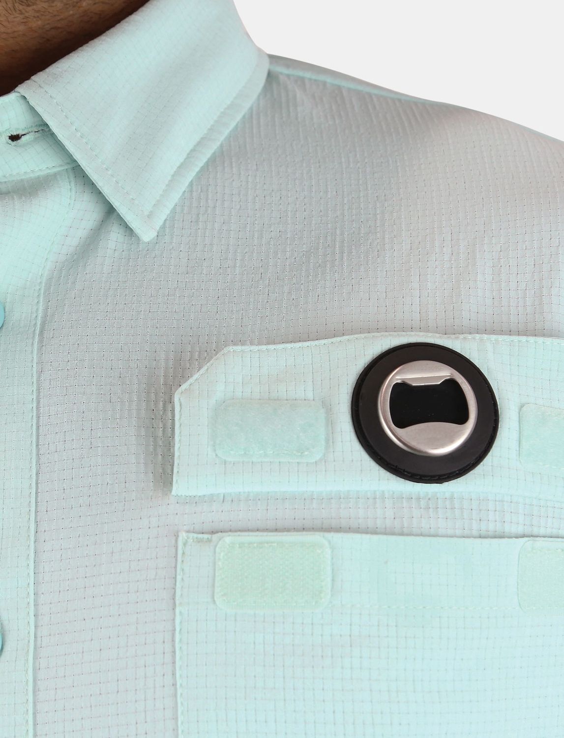 BIMINI (Short Sleeve), Color: Aqua, Size: Small