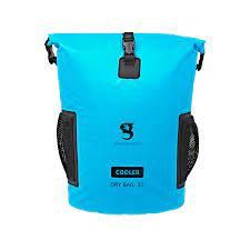 Backpack Dry Bag Cooler, Color: Neon Blue