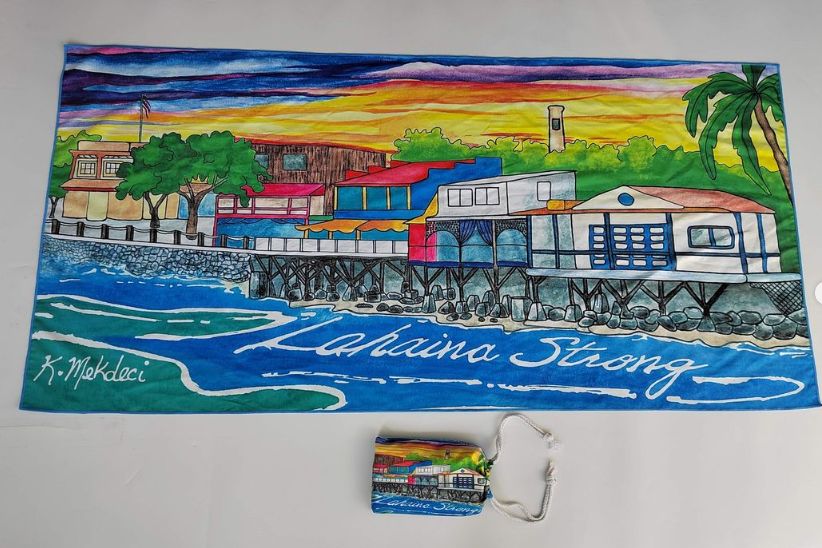 Maui Hali'a Towels, Style: Lahaina Strong