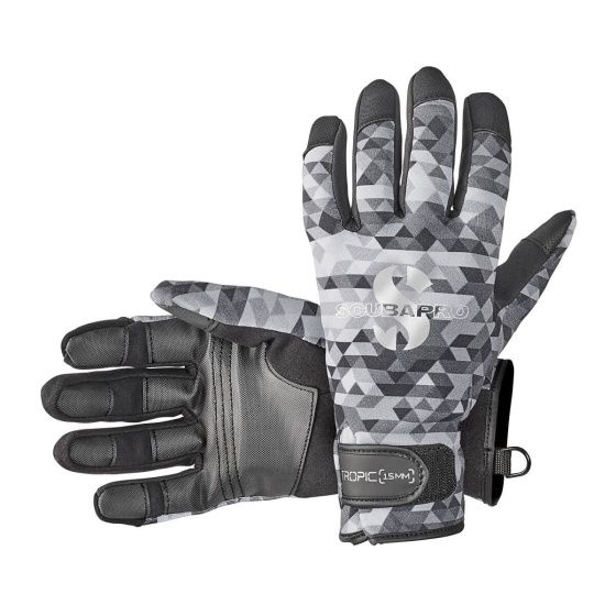 Tropic Glove 1.5mm, Color: Graphite Grey, Size: X-Small