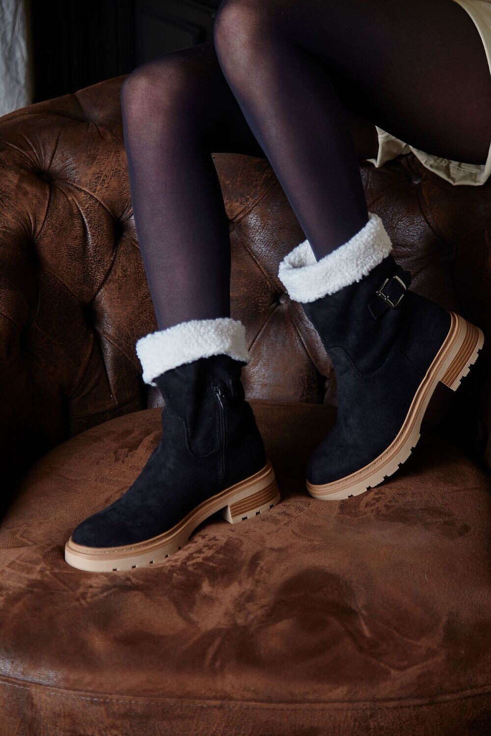 Bottines fourées "NATALIA"