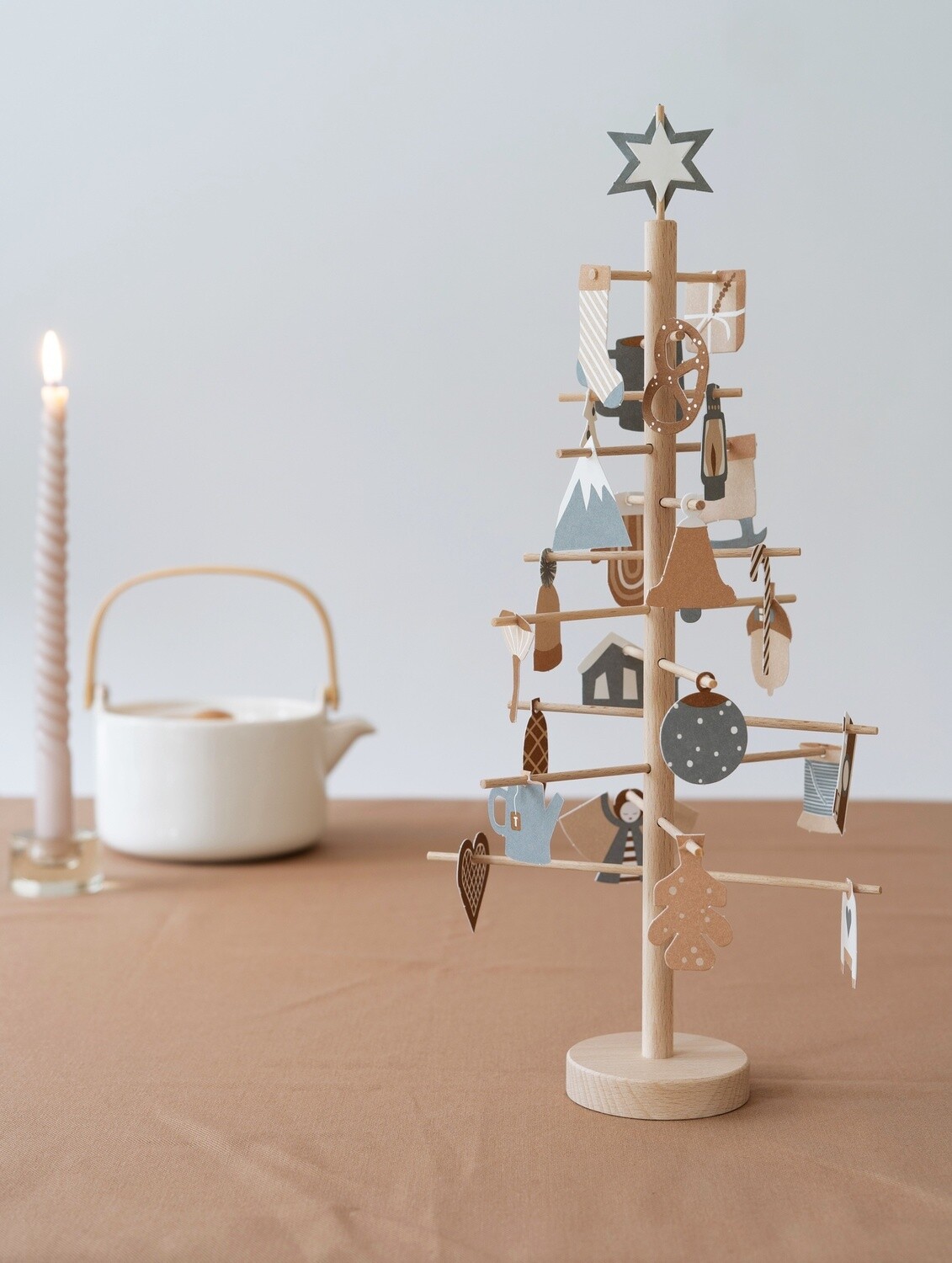 Jurianne Matter ADVENT tree natural