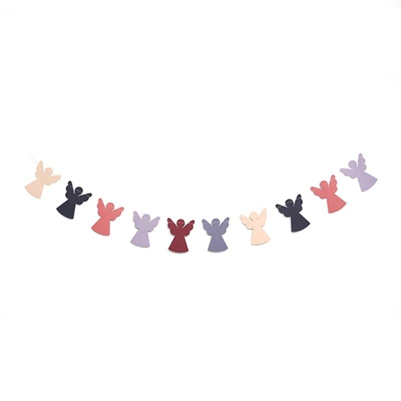 Slinger engelen gekleurd horizontaal