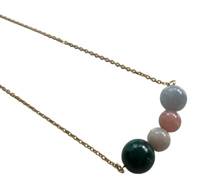 Colorful Beads groen ketting