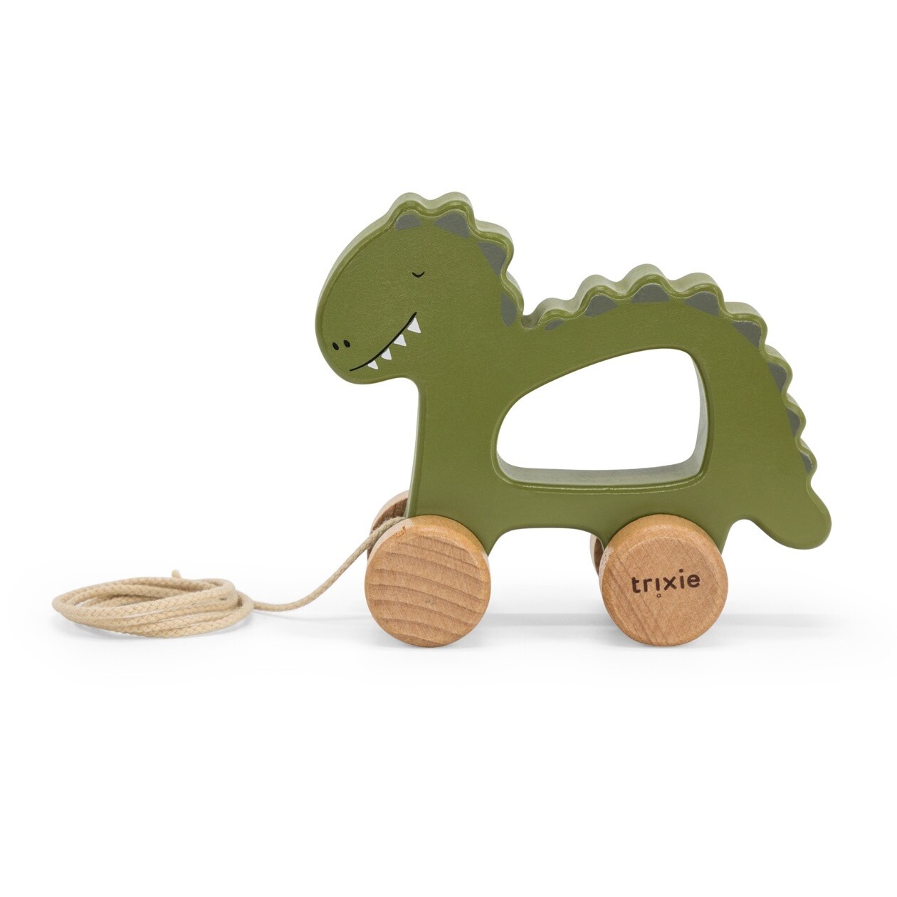 Houten trekspeeltje  Mr. Dino