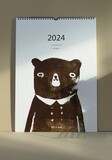 Ted &amp; Tone kalender A3 beren