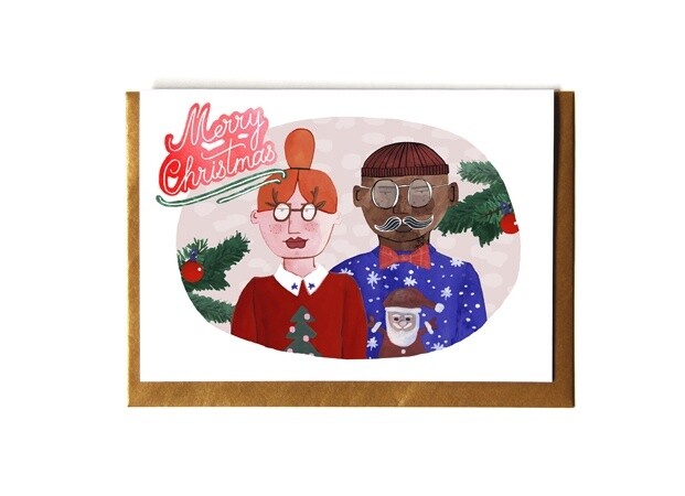 Kerstkaart · Kerstkoppel