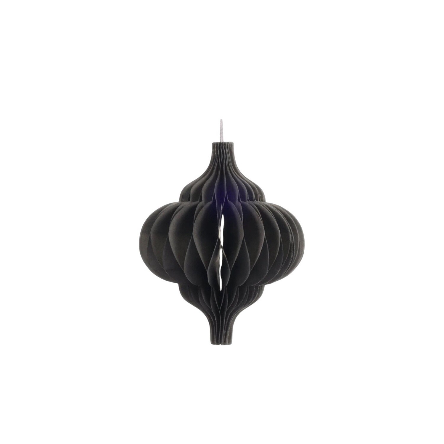 Honeycomb ornament grijs deludere klein