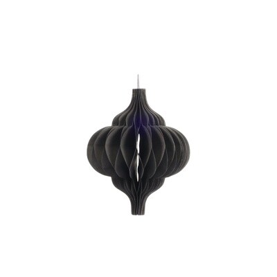 Honeycomb ornament grijs deludere klein