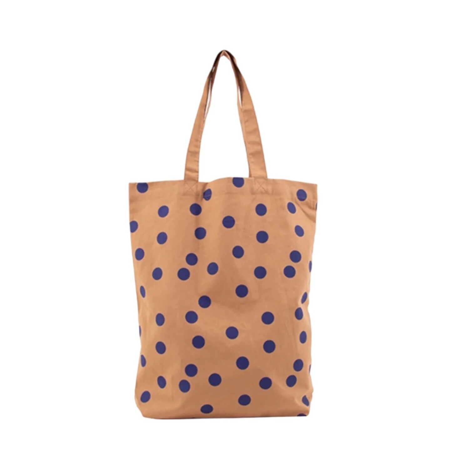 Katoenen tas polka dots clay
