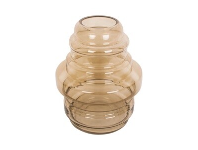 Vaas distinct bruin rookglas