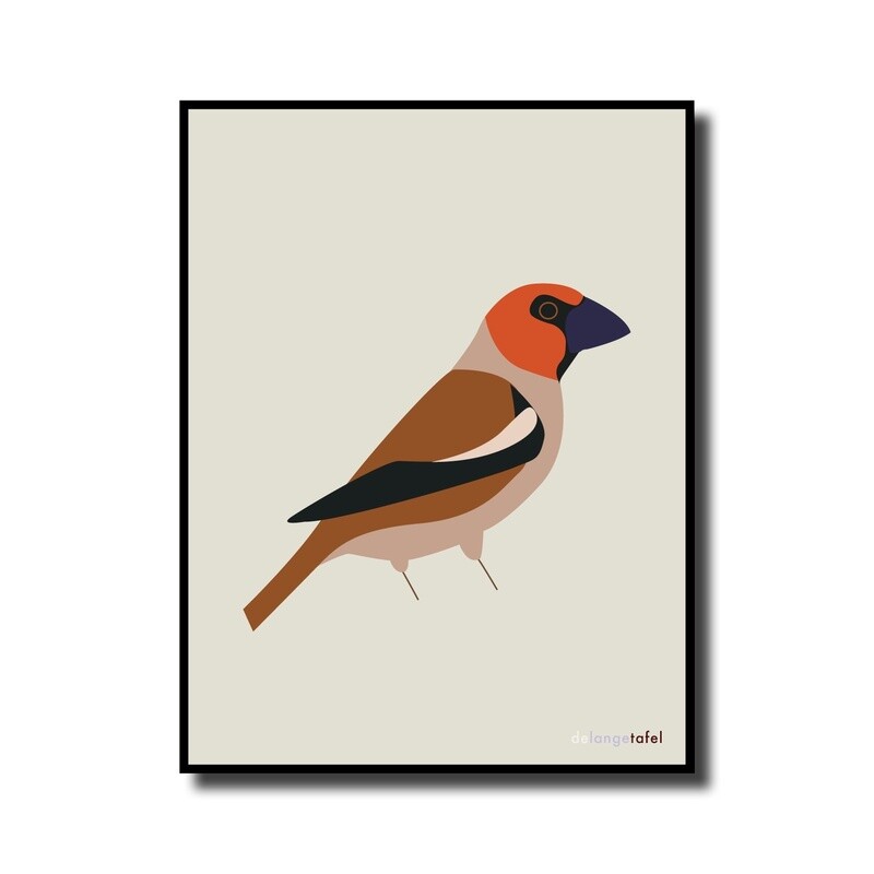 Print in lijst Appelvink