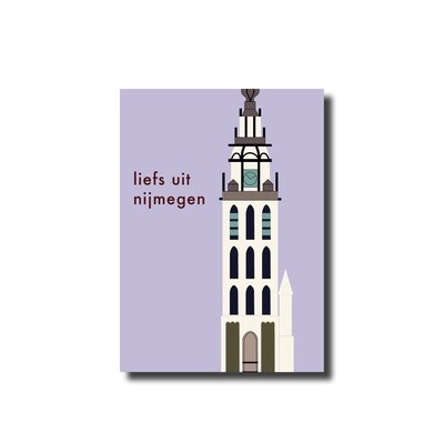 Ansichtkaart Liefs uit Nijmegen