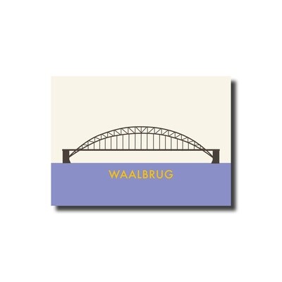 Ansichtkaart Waalbrug