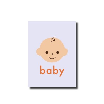 Ansichtkaart baby