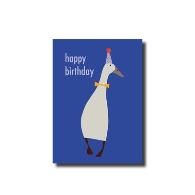 Ansichtkaart Duck birthday