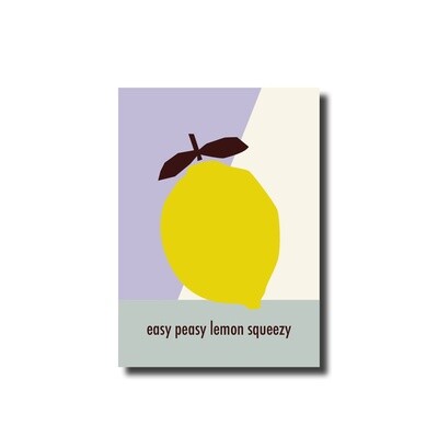 Ansichtkaart Lemon