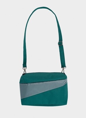 SUSAN BIJL Bum bag &#39;FOREVER&#39; Pine &amp; Grey Medium
