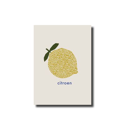 Ansichtkaart citroen