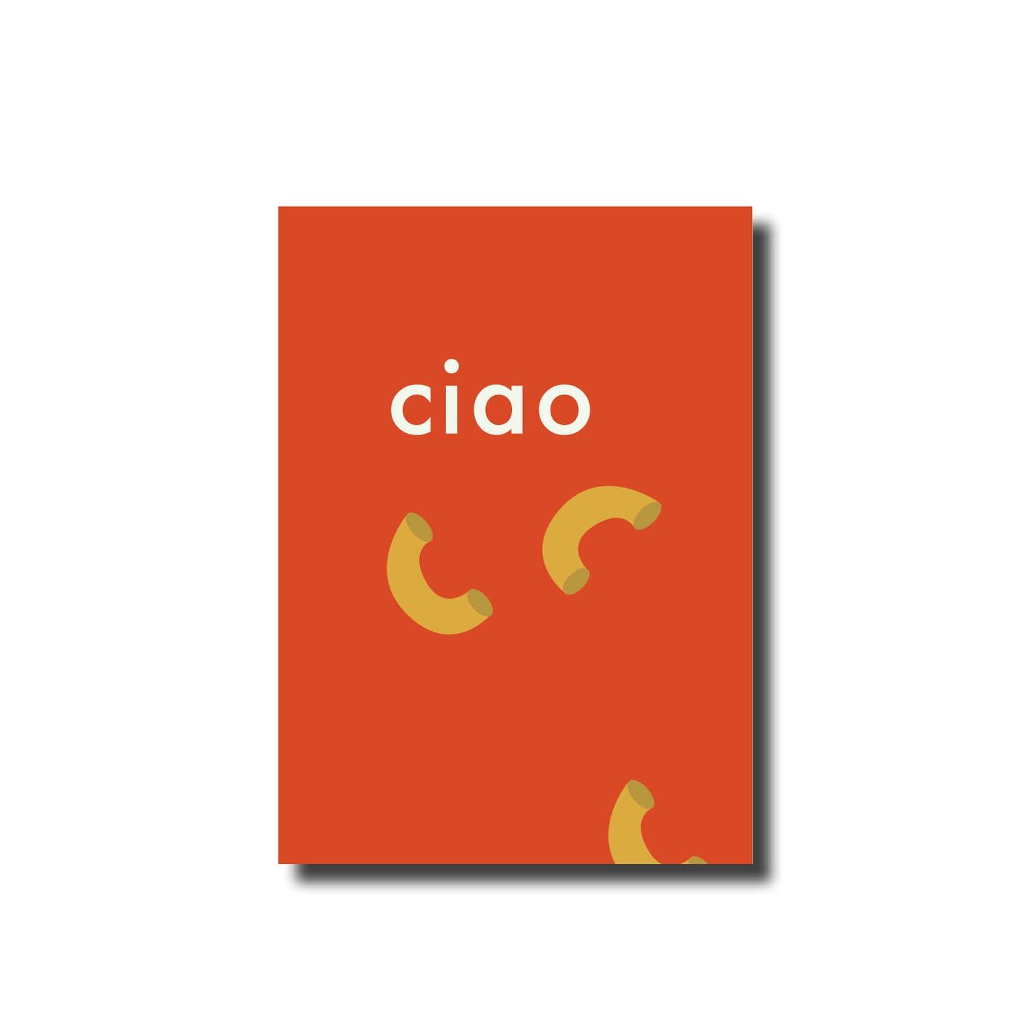 Ansichtkaart ciao