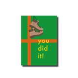 Ansichtkaart &#39;You did it&#39; Nijmeegse Vierdaagse vlag