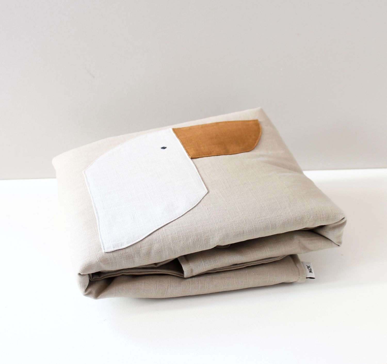 Speelmat gans linnen beige - Studio noy.