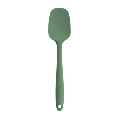 Spatel uit siliconen grasgroen 27cm