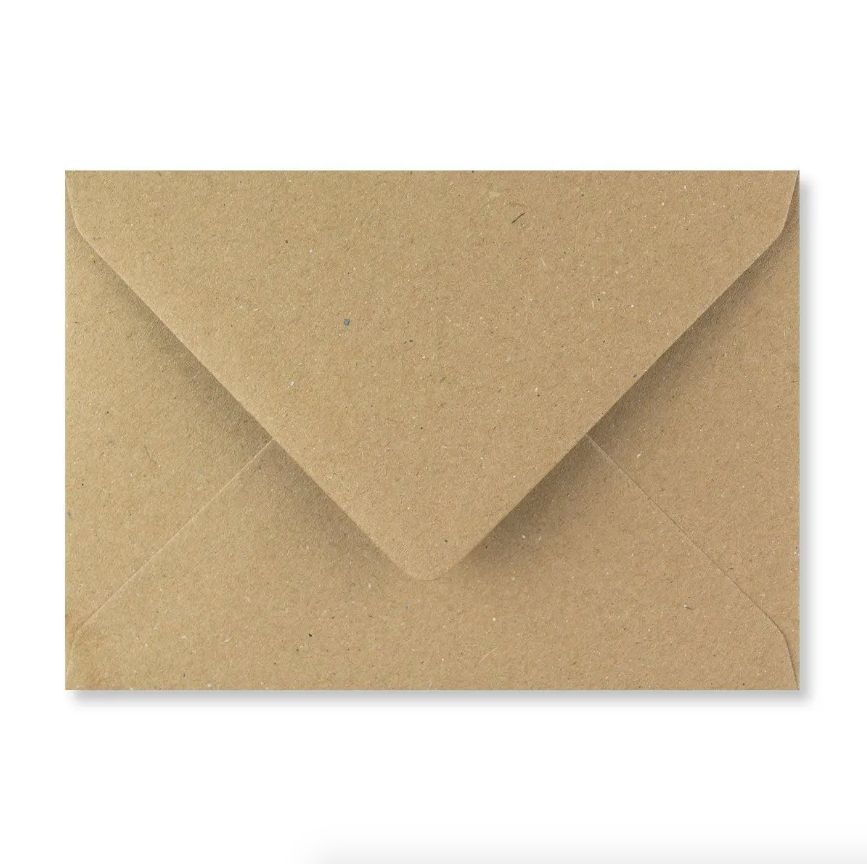 Envelop C6 kraft