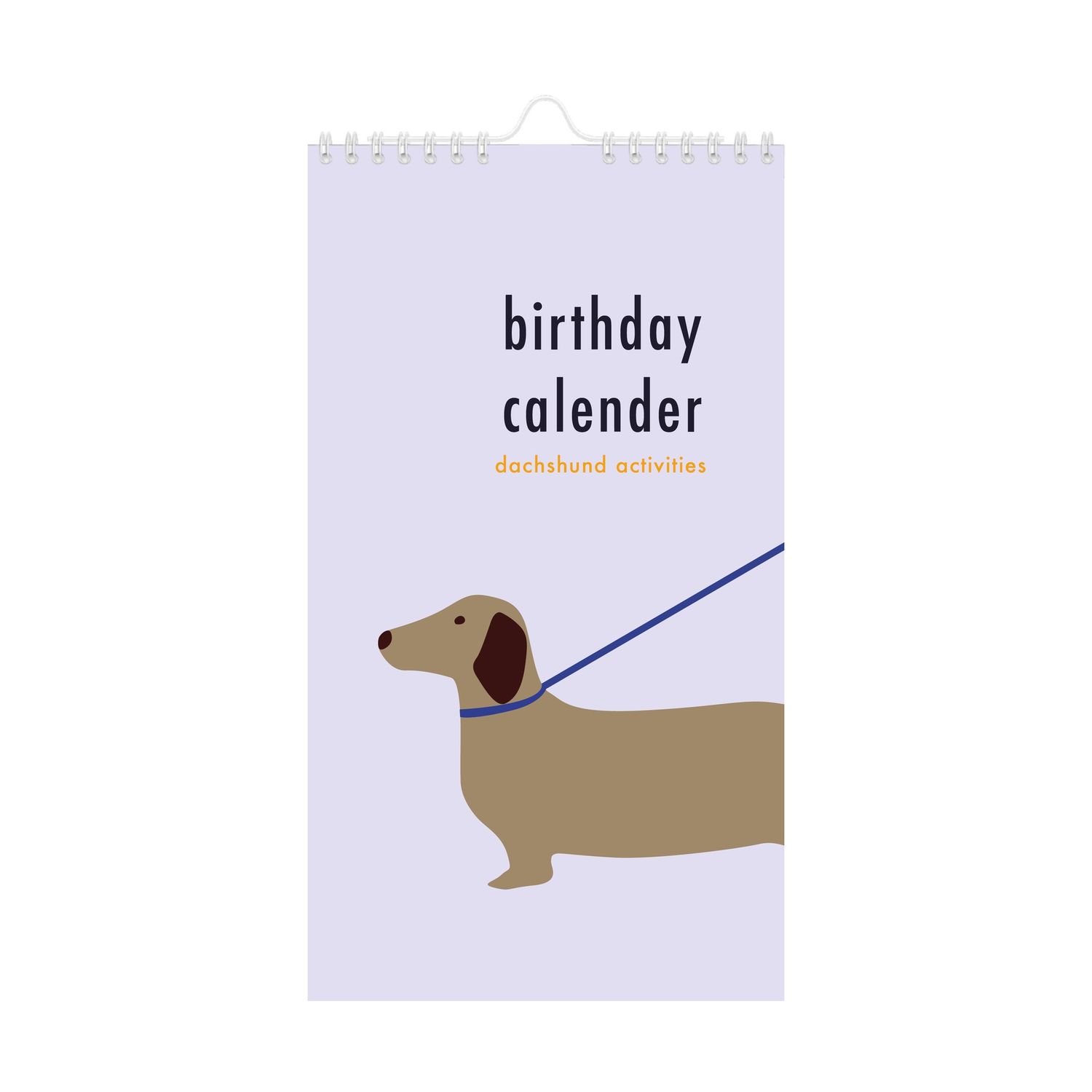Birthday verjaardags- kalender &#39;Teckel&#39;