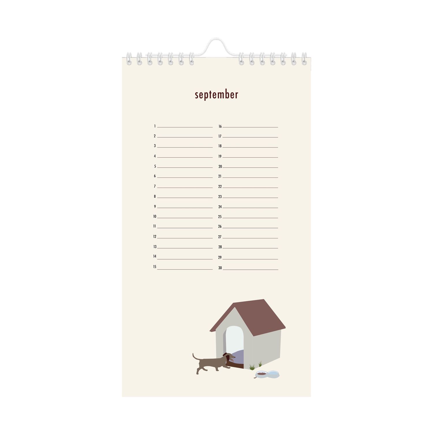 Birthday verjaardags- kalender · 'Teckel'