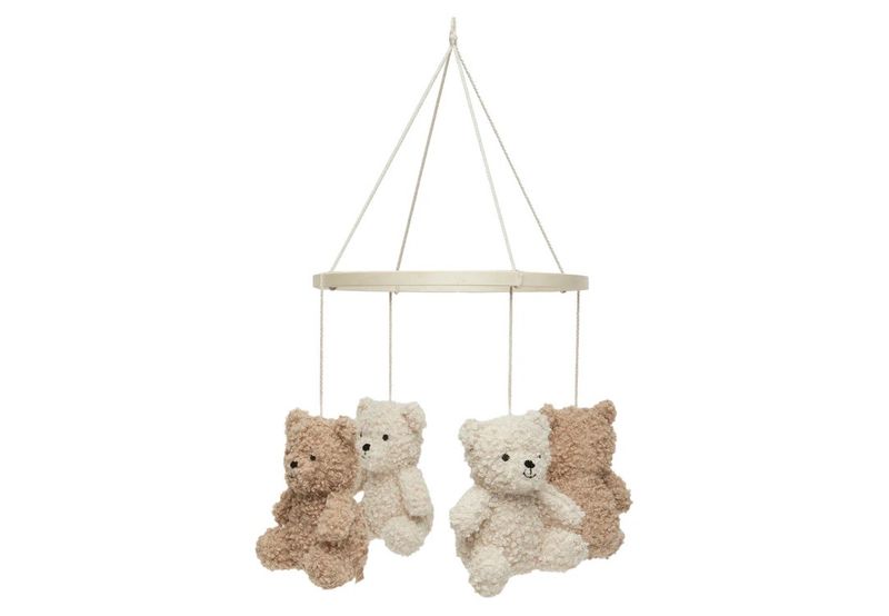 Baby Mobiel Teddy Bear Naturel/Biscuit