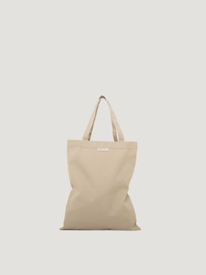 Anna shopper • waxed canvas • sand