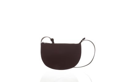 Farou half moon bag • dark wood