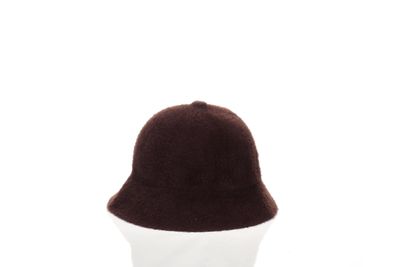 Kawai • bucket hat • dark wood