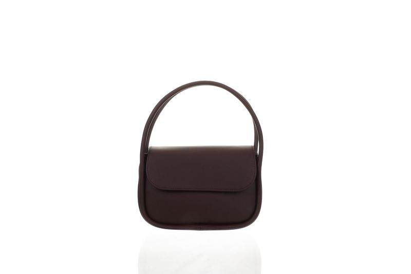 Masaki hand bag small • dark wood