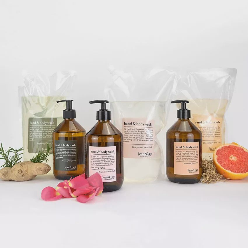 Hand &amp; Body wash rozemarijn/gember 500 ML