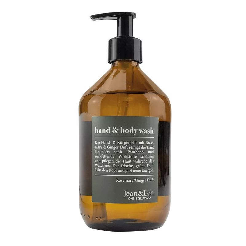 Hand &amp; Body wash rozemarijn/gember 500 ML