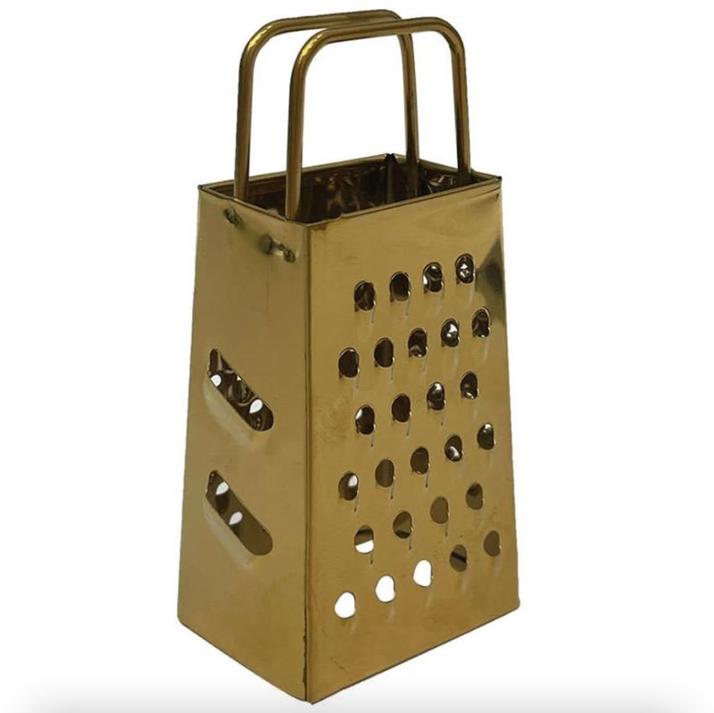 Mini rasp geurblokje · Goud