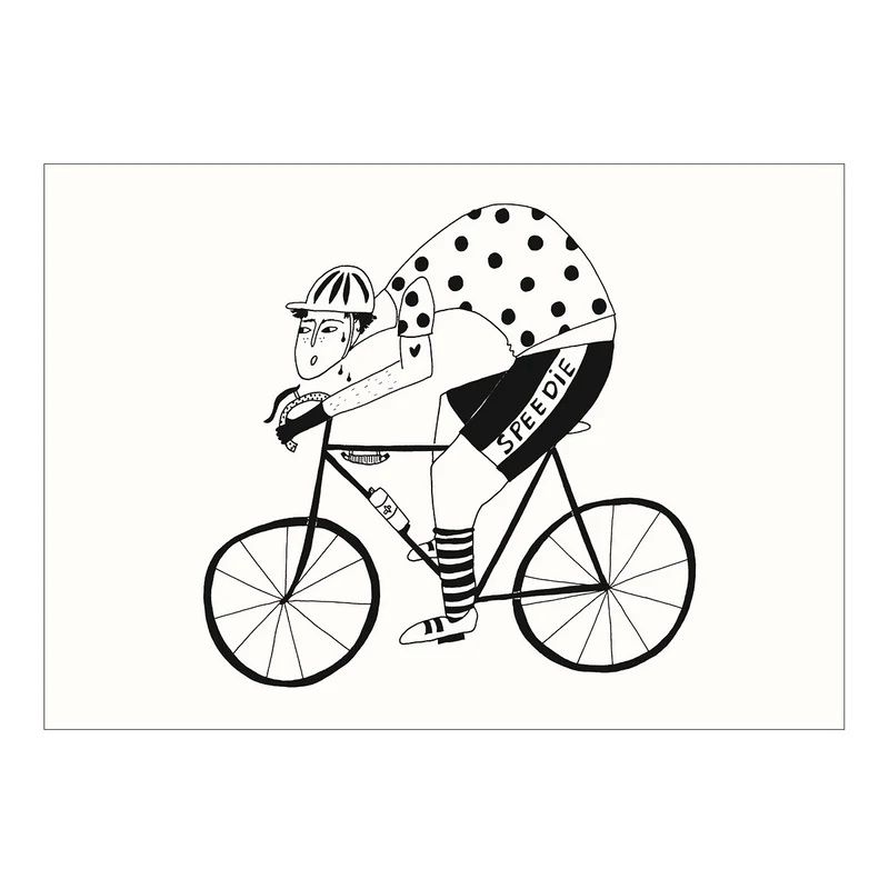Helen B ansichtkaart Speedie