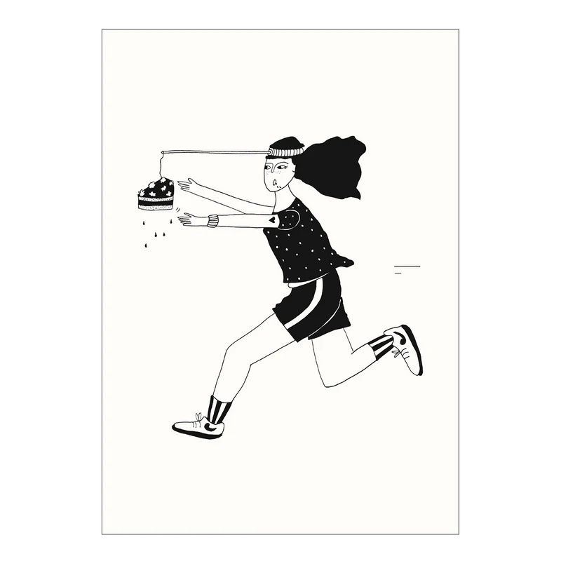 Helen B ansichtkaart Motivation is key