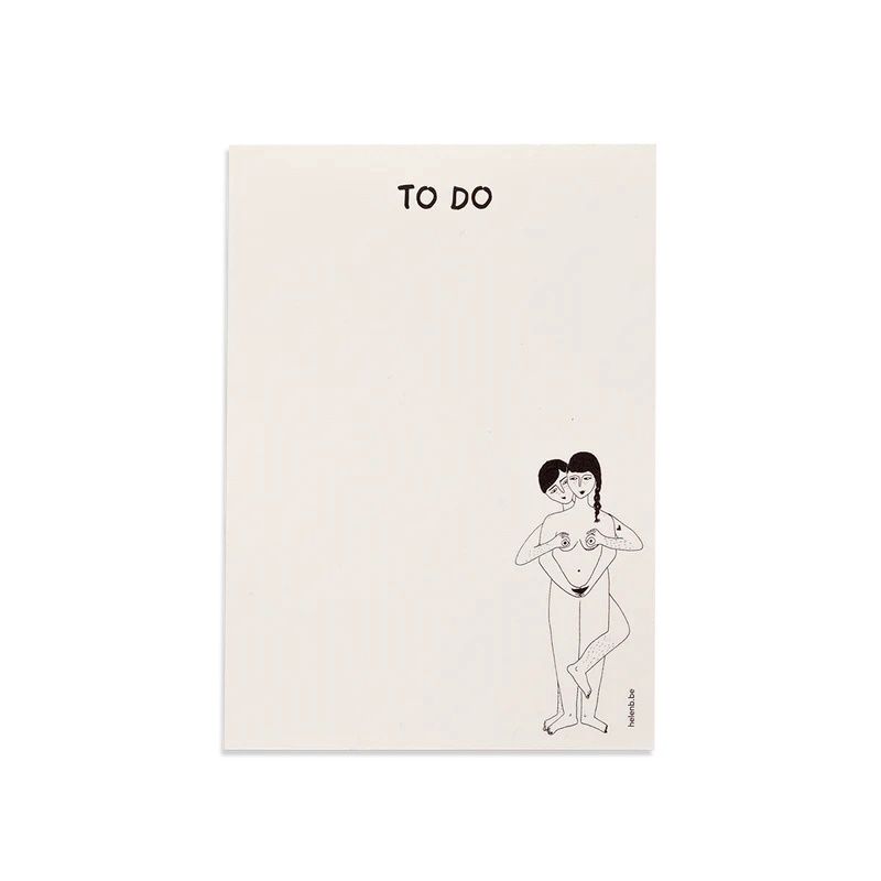 Helen B blocnote faces everywhere