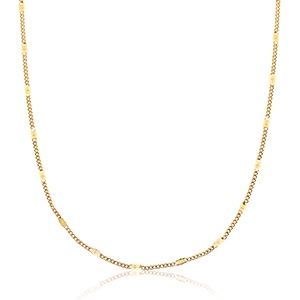 Ketting gold simple knopjes small