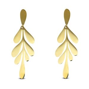 Oorbellen oorstekers gold takjes