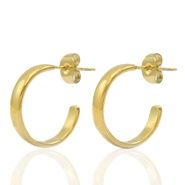 Oorbellen creolen basic gold